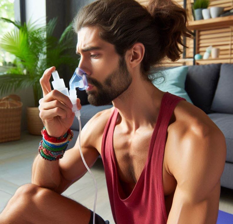 portable nebulizer and yoga